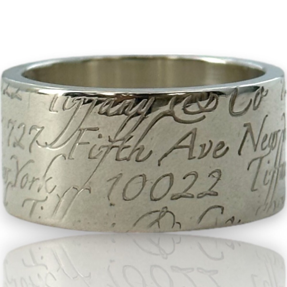 Tiffany and Co. Notes Ring